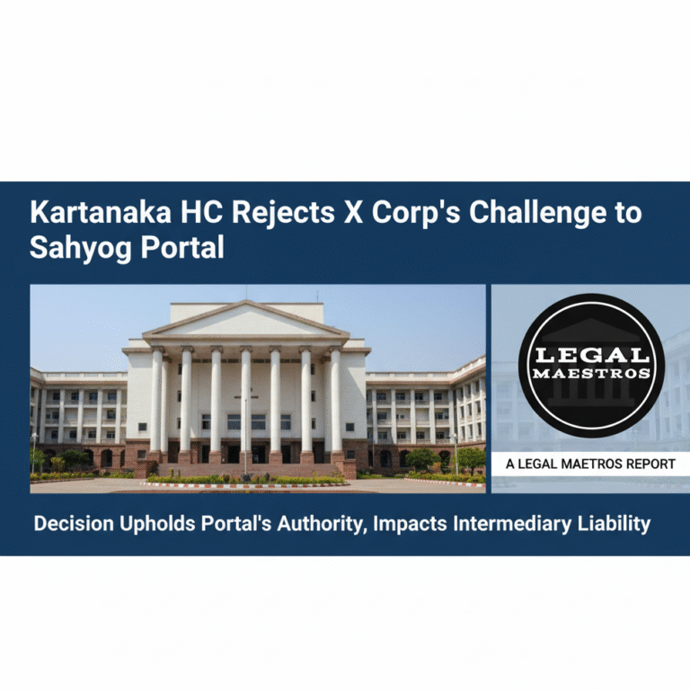 Karnataka HC Rejects X Corp's Challenge to Sahyog Portal