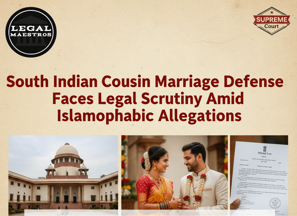 South Indian Cousin Marriage Defense Faces Legal Scrutiny Amid Islamophobia Allegations