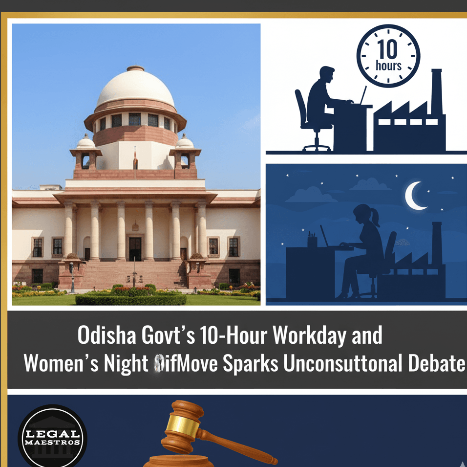 Odisha Govt’s 10-Hour Workday and Women’s Night Shift Move Sparks Unconstitutional Debate