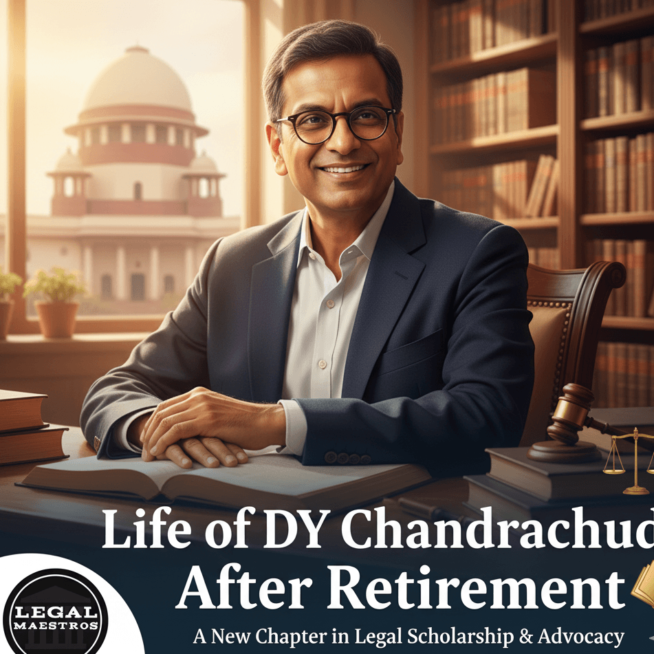 Life of DY Chandrachud After Retirement