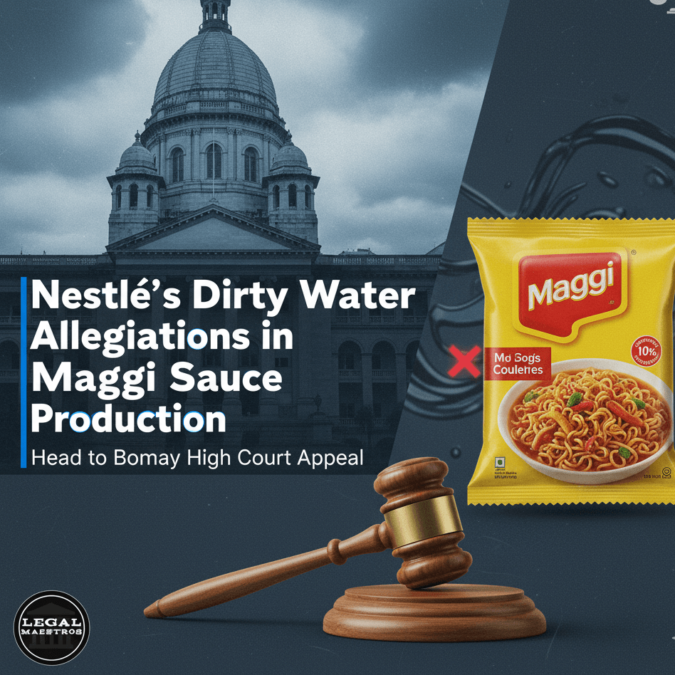 Nestlé's Dirty Water Allegations in Maggi Sauce Production Head to Bombay High Court Appeal