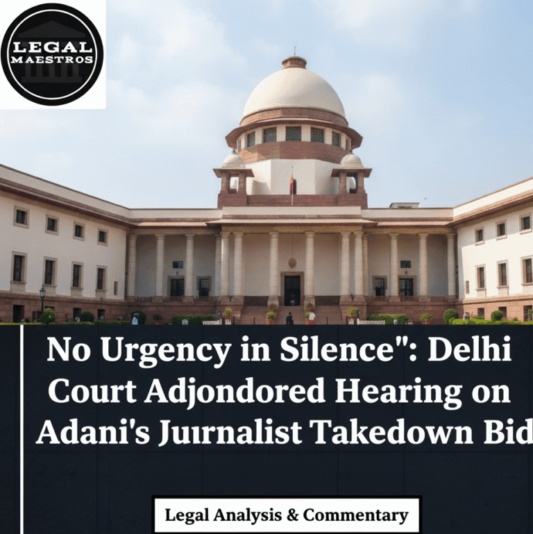 No Urgency in Silence': Delhi Court Adjourned Hearing on Adani's Journalist Takedown Bid