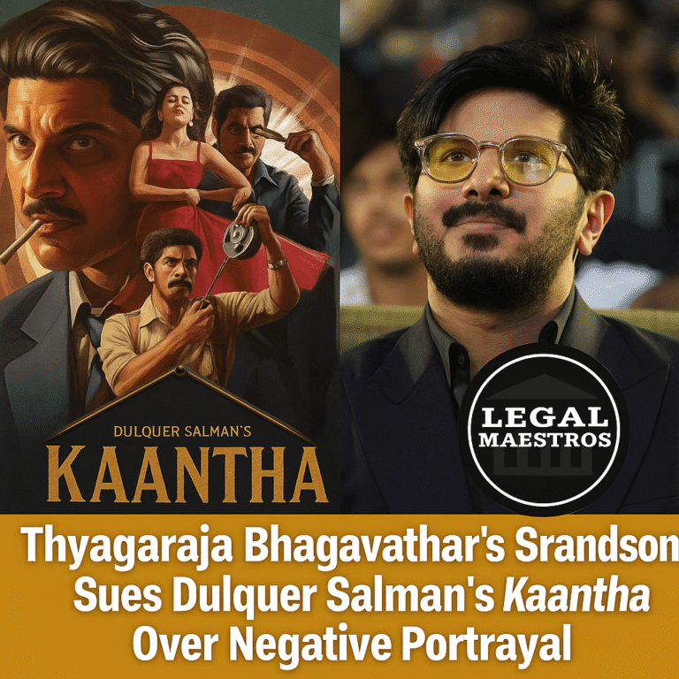 Thyagaraja Bhagavathar's Grandson Sues Dulquer Salman's Kaantha Over Negative Portrayal