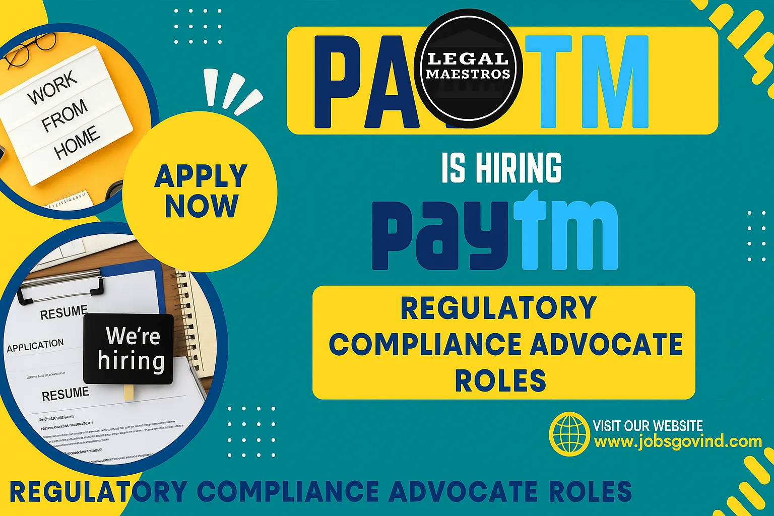 Paytm Hiring Freshers Regulatory Compliance Advocate Roles Apply Now