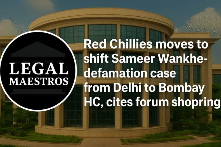 Red Chillies Moves to Shift Sameer Wankhede’s Defamation Case from Delhi to Bombay HC, Cites Forum Shopping