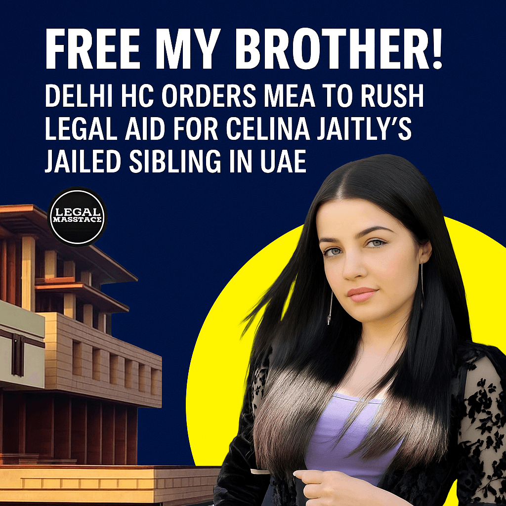 “Free My Brother!”: Delhi HC Orders MEA to Rush Legal Aid for Celina Jaitly’s Jailed Sibling in UAE