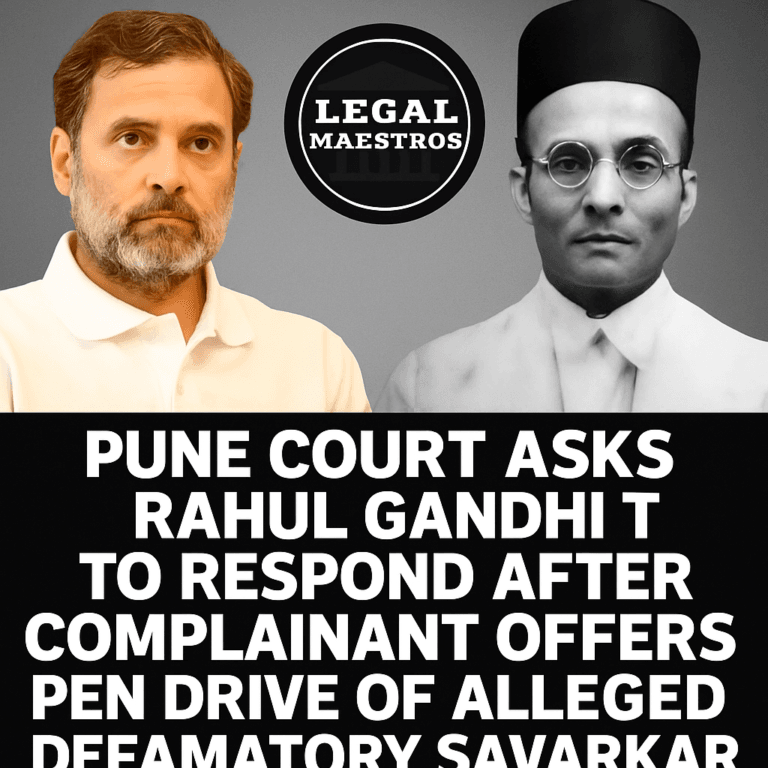 Pune Court Asks Rahul Gandhi to Respond After Complainant Offers Pen Drive of Alleged Defamatory Savarkar Speech