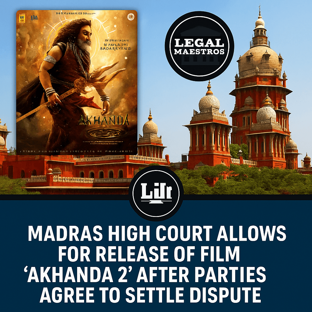 Madras High Court Allows For Release Of Film 'Akhanda 2' After Parties Agree To Settle Dispute