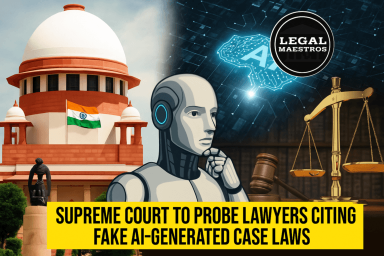 Supreme Court to Probe Lawyers Citing Fake AI-Generated Case Laws