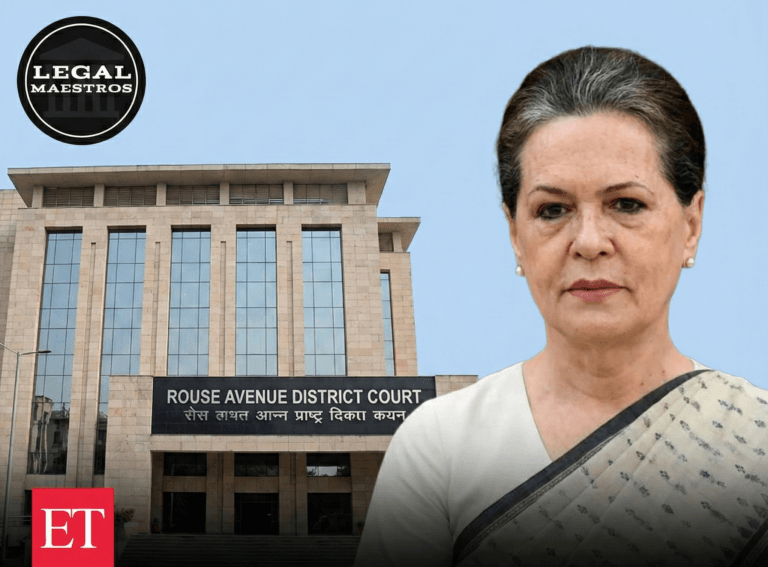Delhi Court Receives Plea For FIR Against Sonia Gandhi On Voter Roll Row