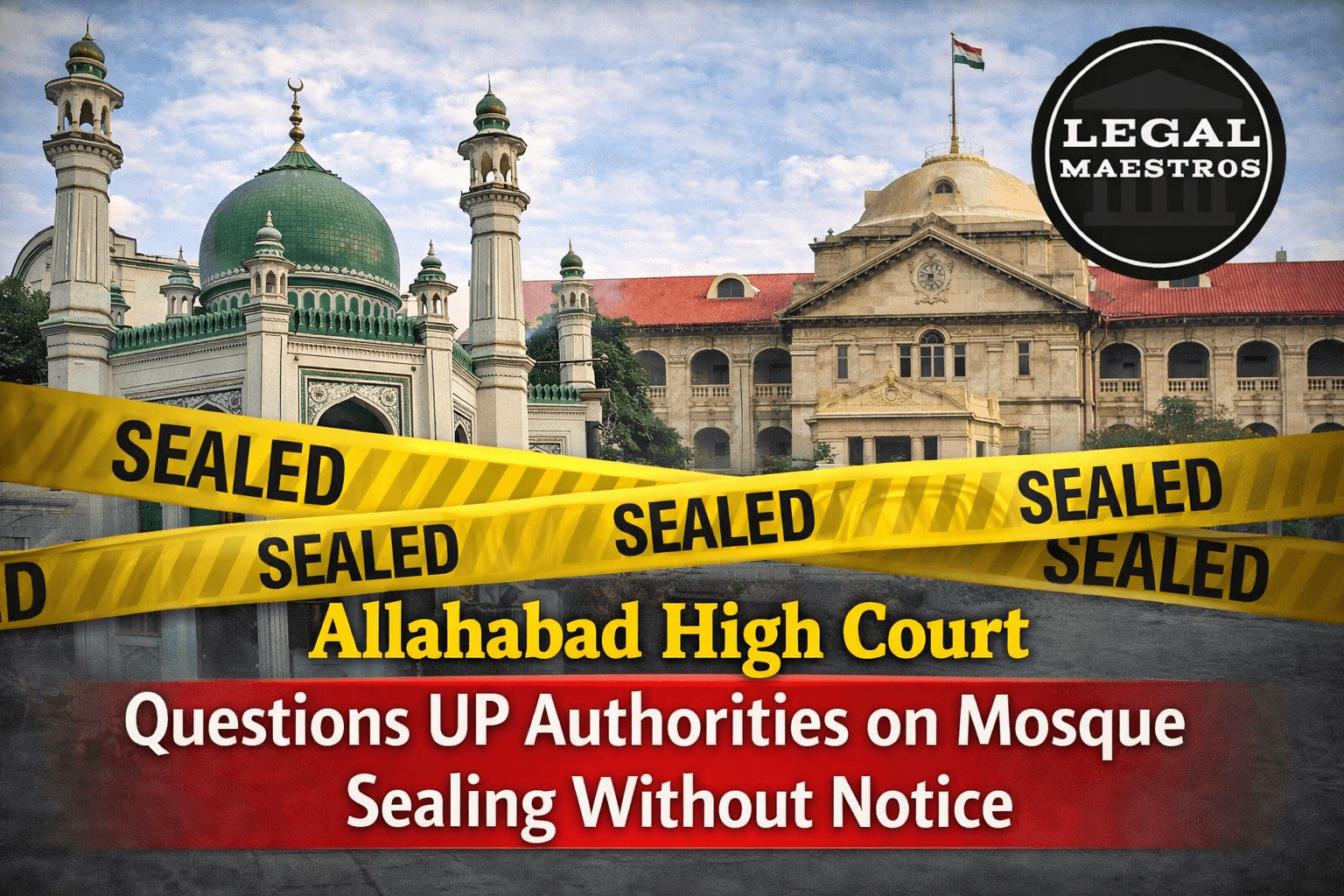 Allahabad High Court Questions UP Authorities on Mosque Sealing Without Notice