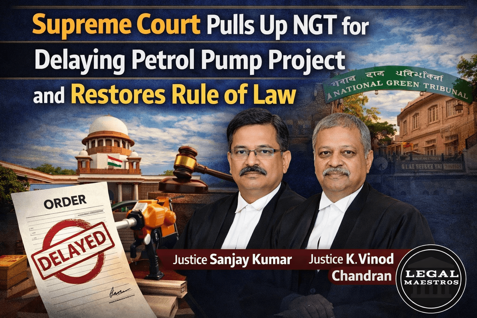 Supreme Court Pulls Up NGT for Delaying Petrol Pump Project and Restores Rule of Law