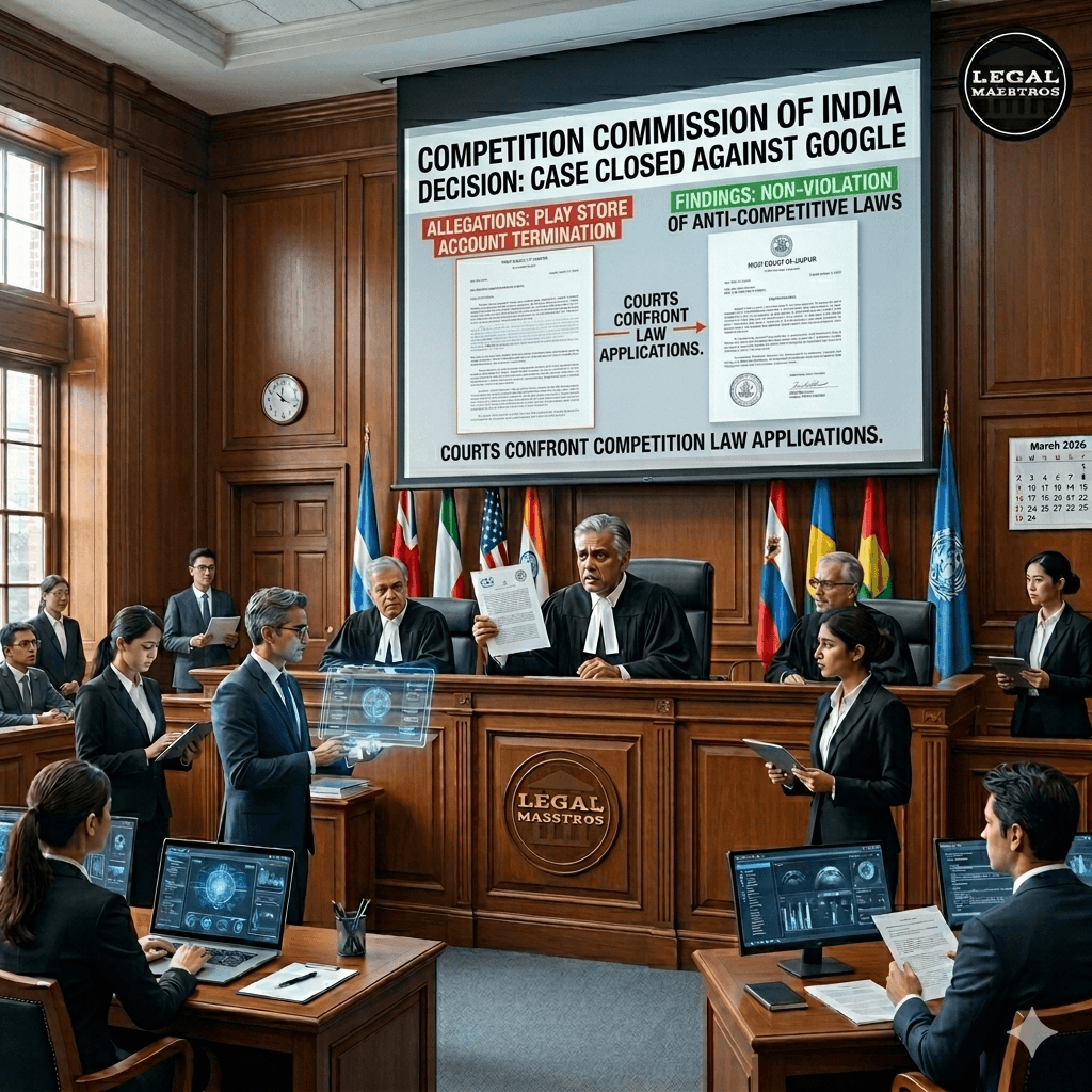 Competition Commission of India Closes Case Against Google Over Play Store Account Termination