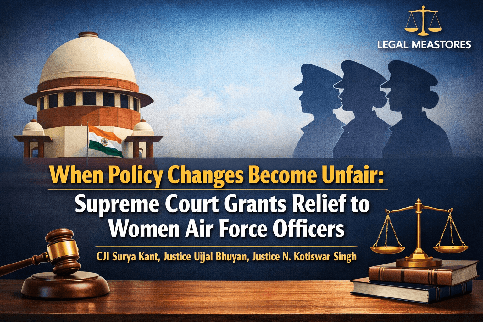 When Policy Changes Become Unfair: Supreme Court Grants Relief to Women Air Force Officers