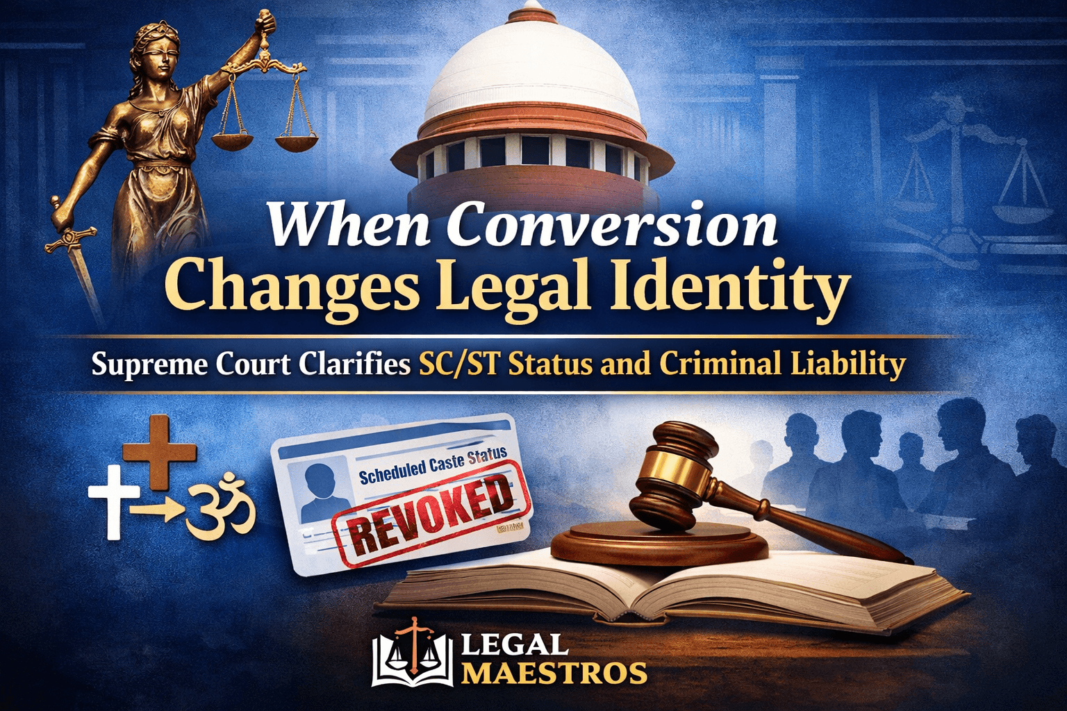 Supreme Court Judgment by Justice Prashant Kumar Mishra and Justice Manmohan: When Conversion Changes Legal Identity and SC/ST Status