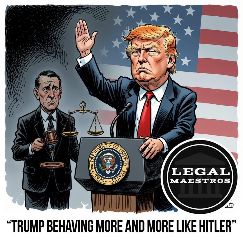 Trump is behaving more and more like Hitler