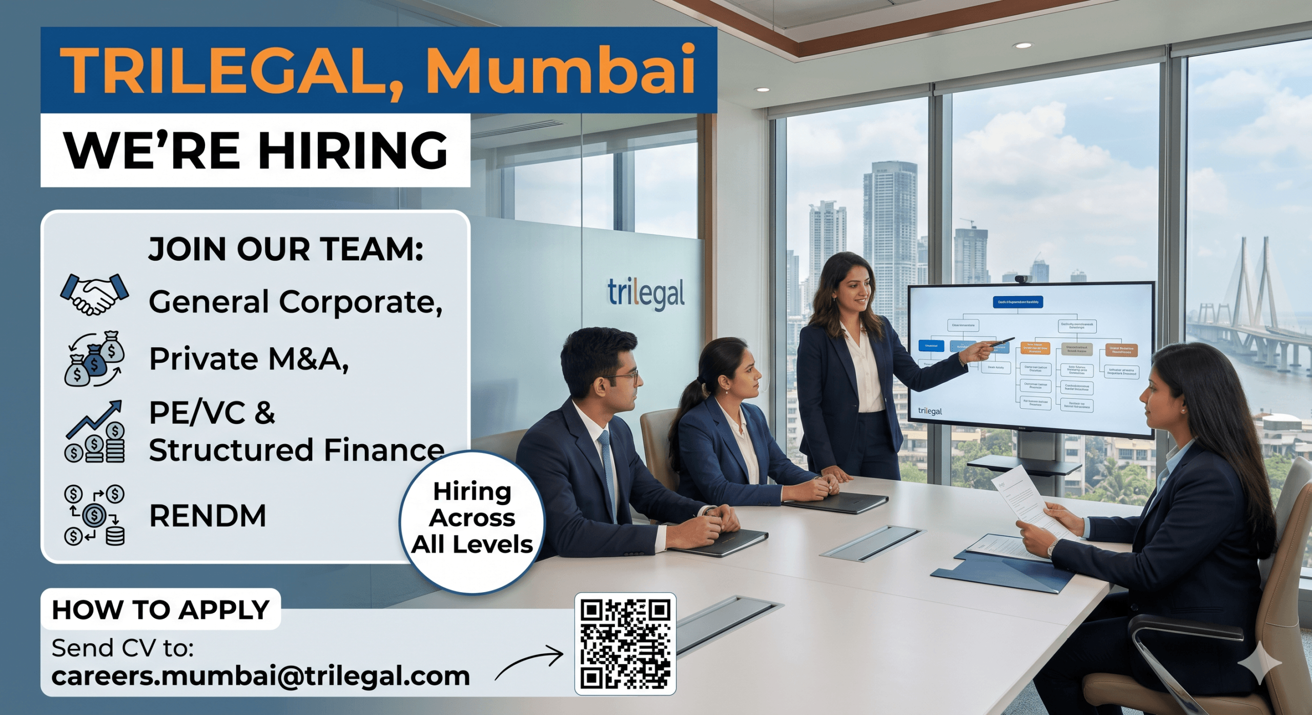 Trilegal Mumbai – General Corporate, Private M&A, PE/VC & Structured Finance Hiring Across All Levels