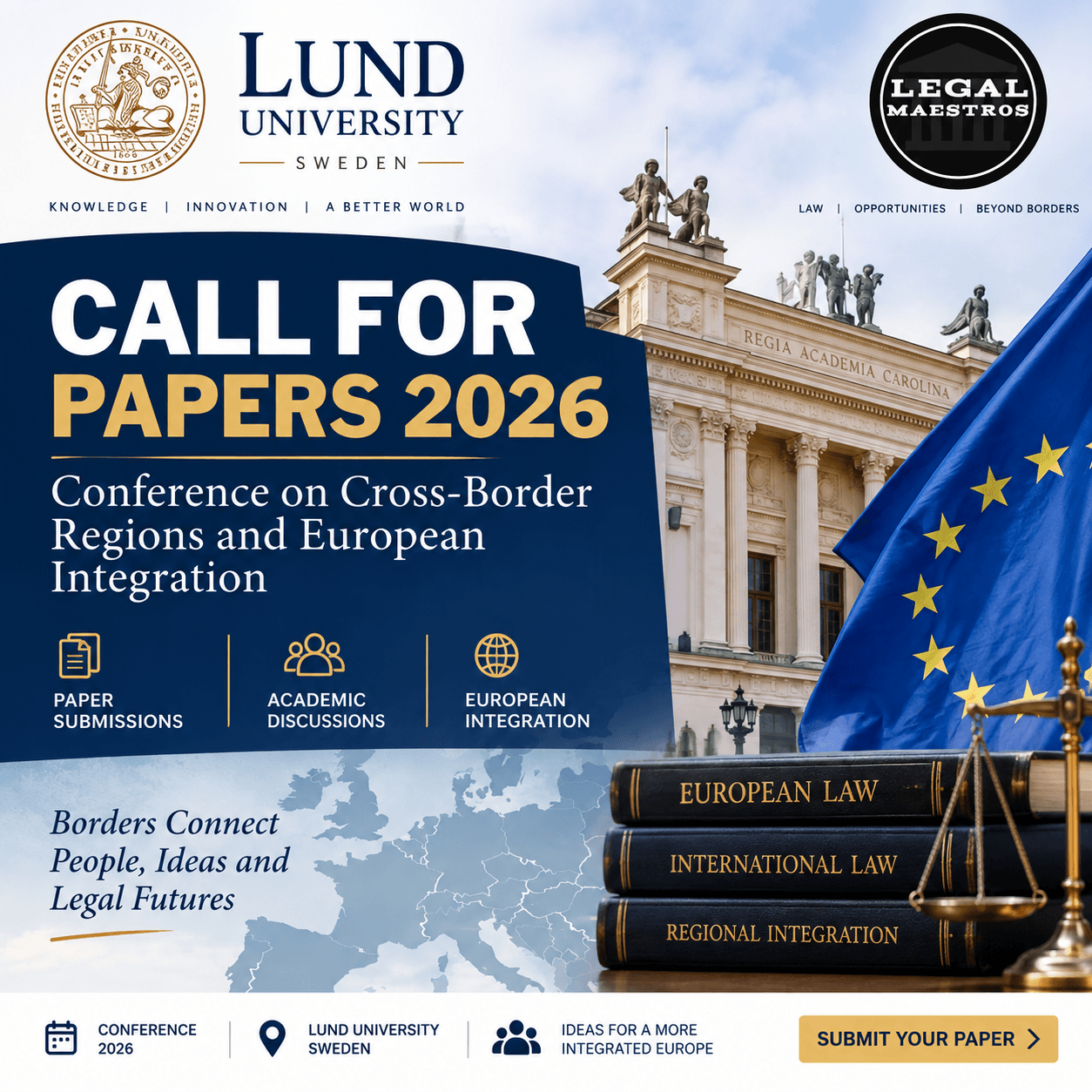 Lund University Sweden Conference 2026: Call for Papers in Constitutional Law & Governance with Flight and Accommodation Support