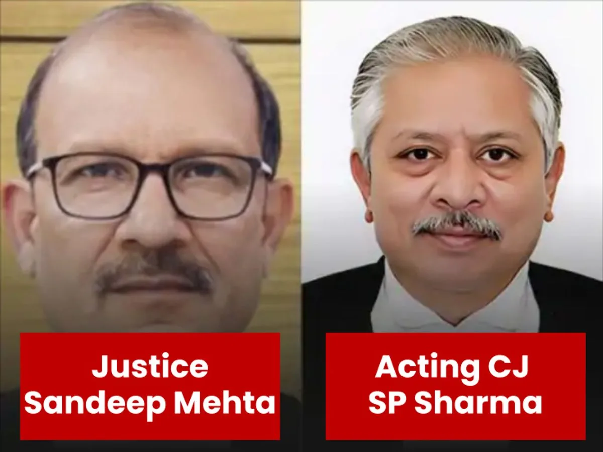 Justice Sandeep Mehta vs Justice Sanjeev Prakash Sharma: Who Is Right and Who Is Wrong? An Analysis of the Rajasthan HC Controversy